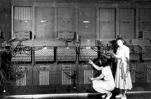 Women in it, women in tech sector, ENIAC computer