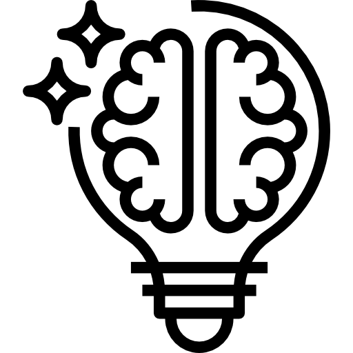 Creativity innovation icon