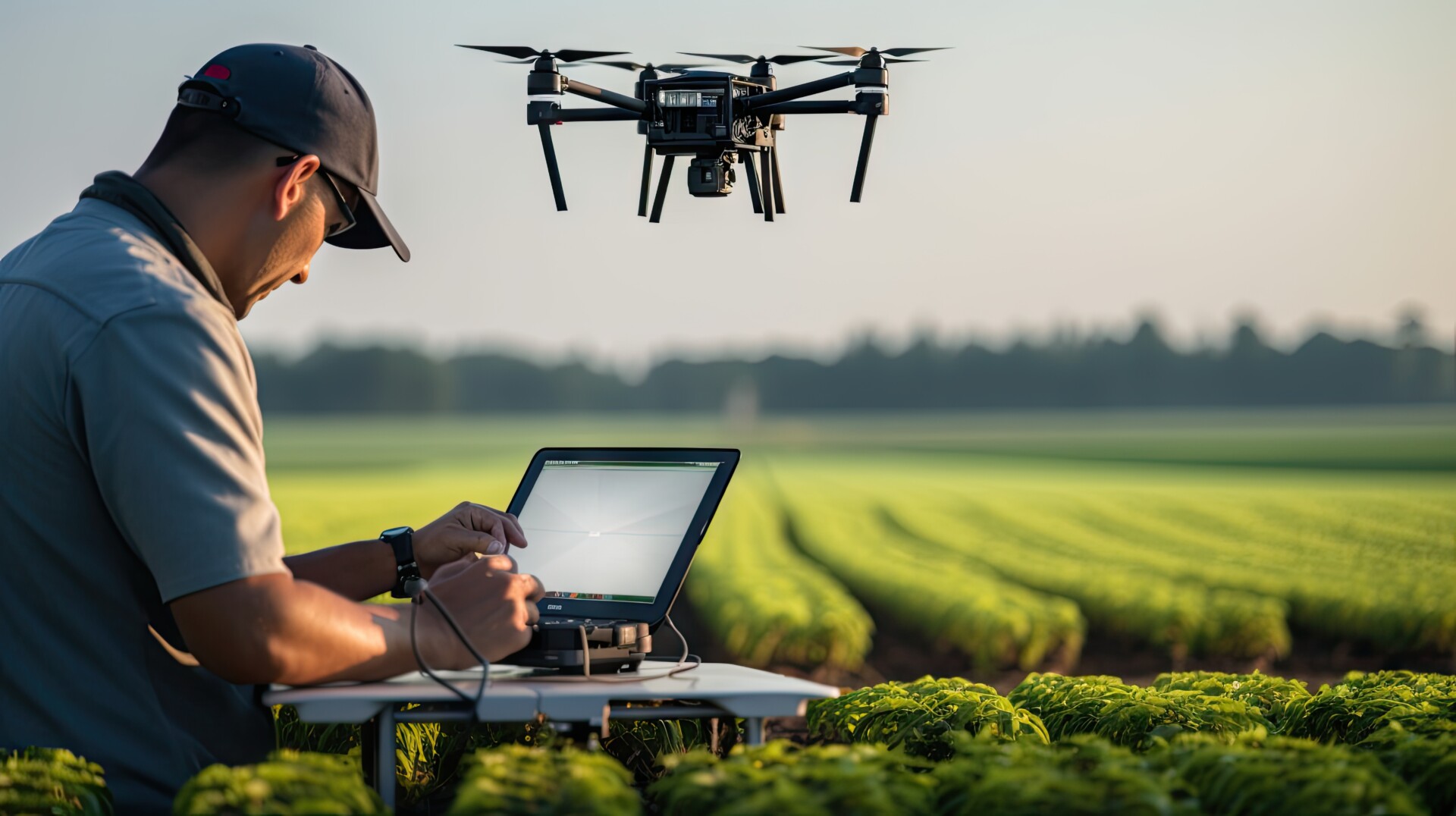 AI drone solutions in agriculture