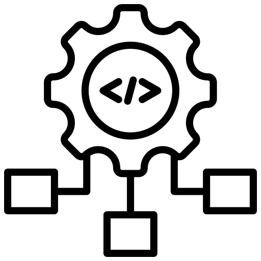 Icon representing agentic ai development