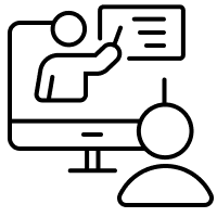 Icon representing agentic ai consulting